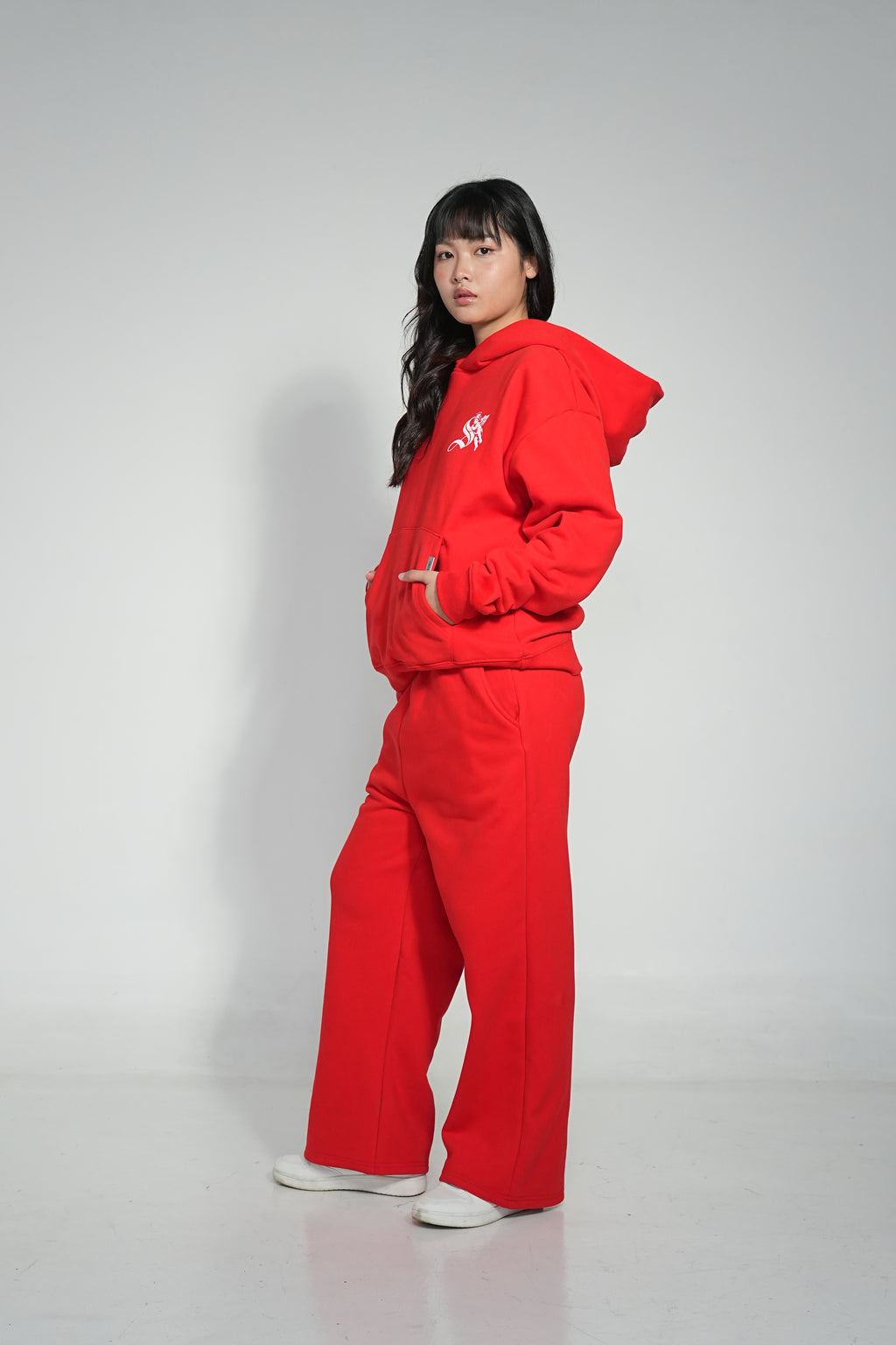 SAINTSVILLE HOODIE - VILLE RED