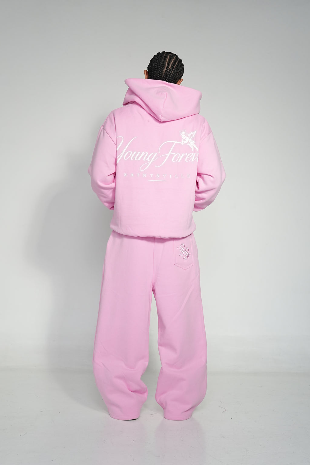 SAINTSVILLE HOODIE - BLUSH