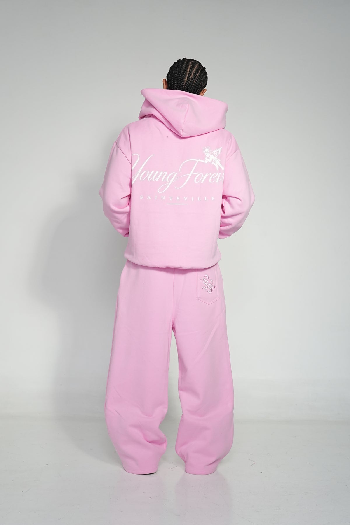 SAINTSVILLE HOODIE - BLUSH