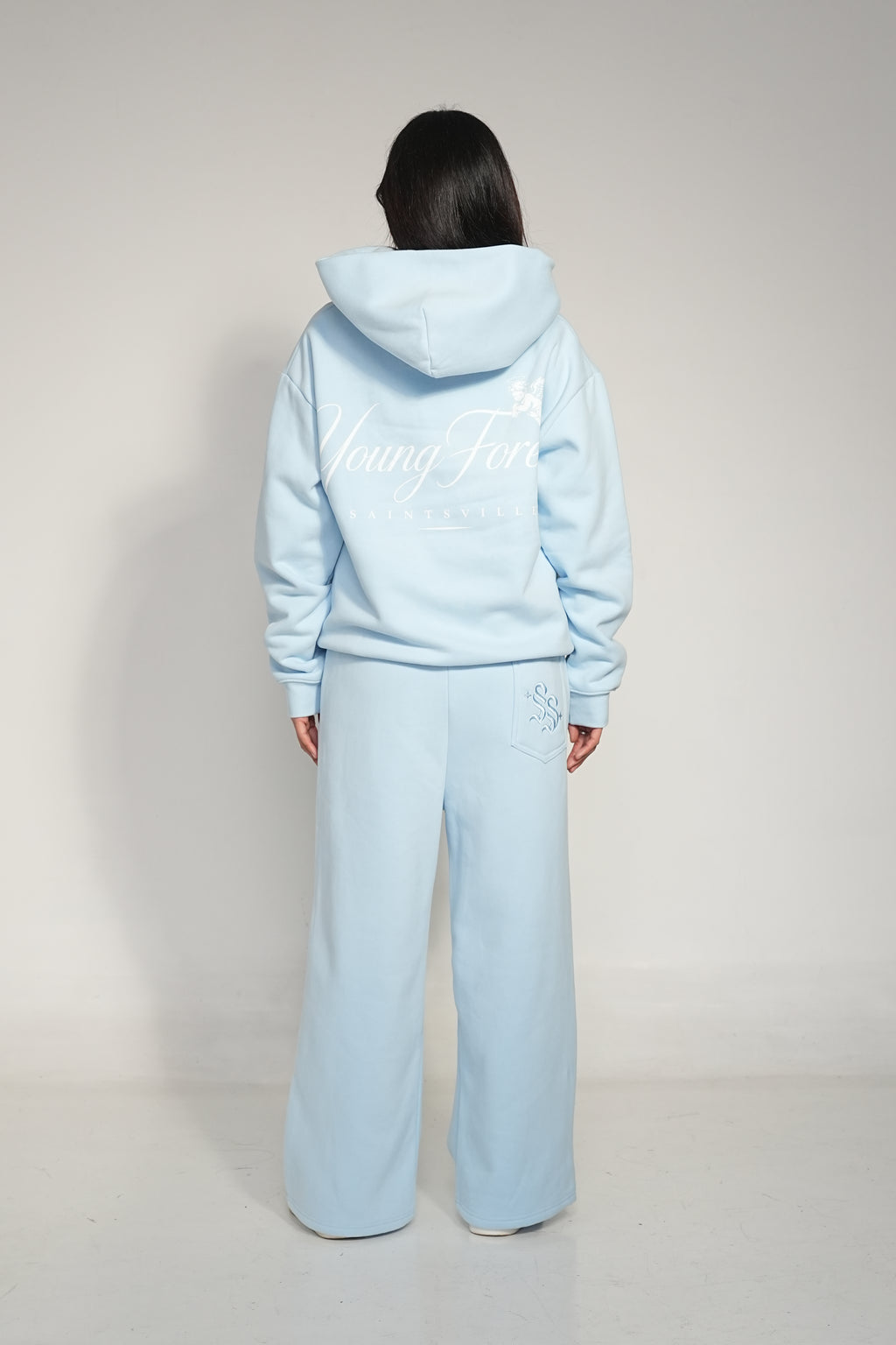 SAINTSVILLE HOODIE - YOUNG BLUE