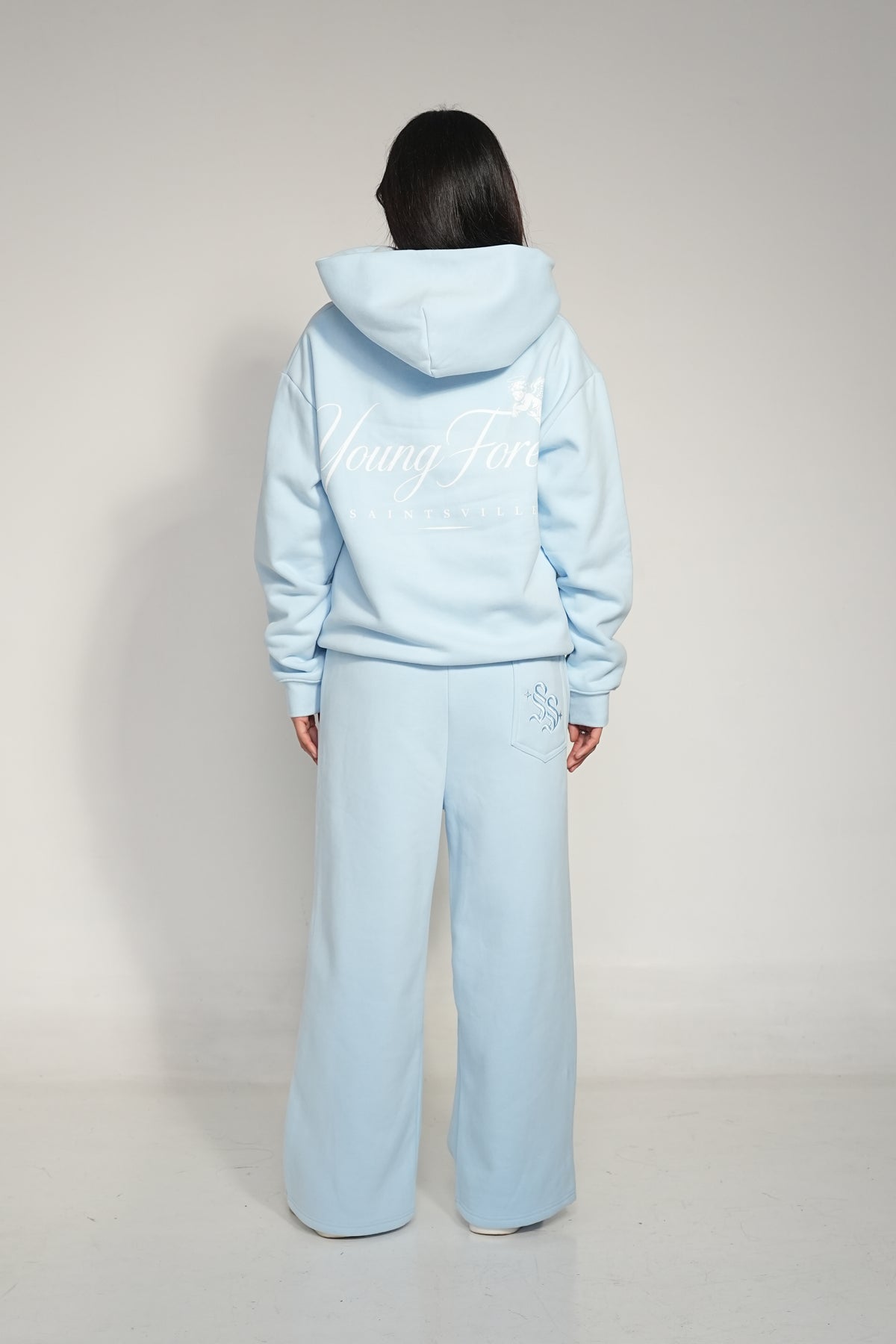SAINTSVILLE HOODIE - YOUNG BLUE