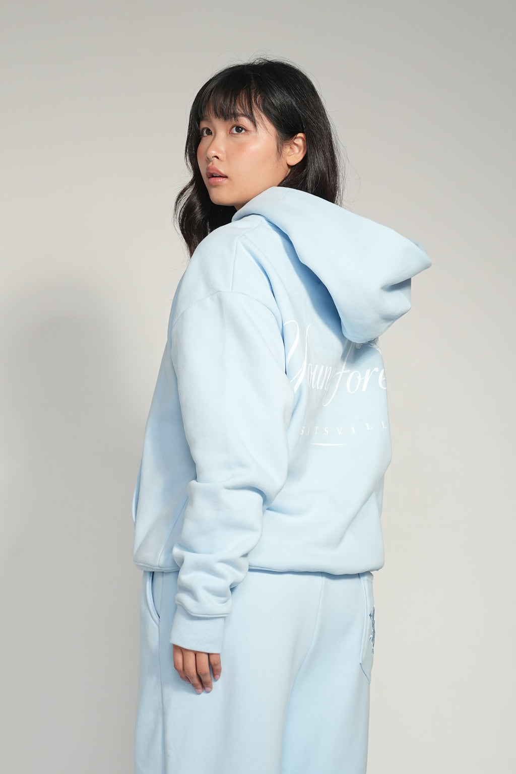 SAINTSVILLE HOODIE - YOUNG BLUE