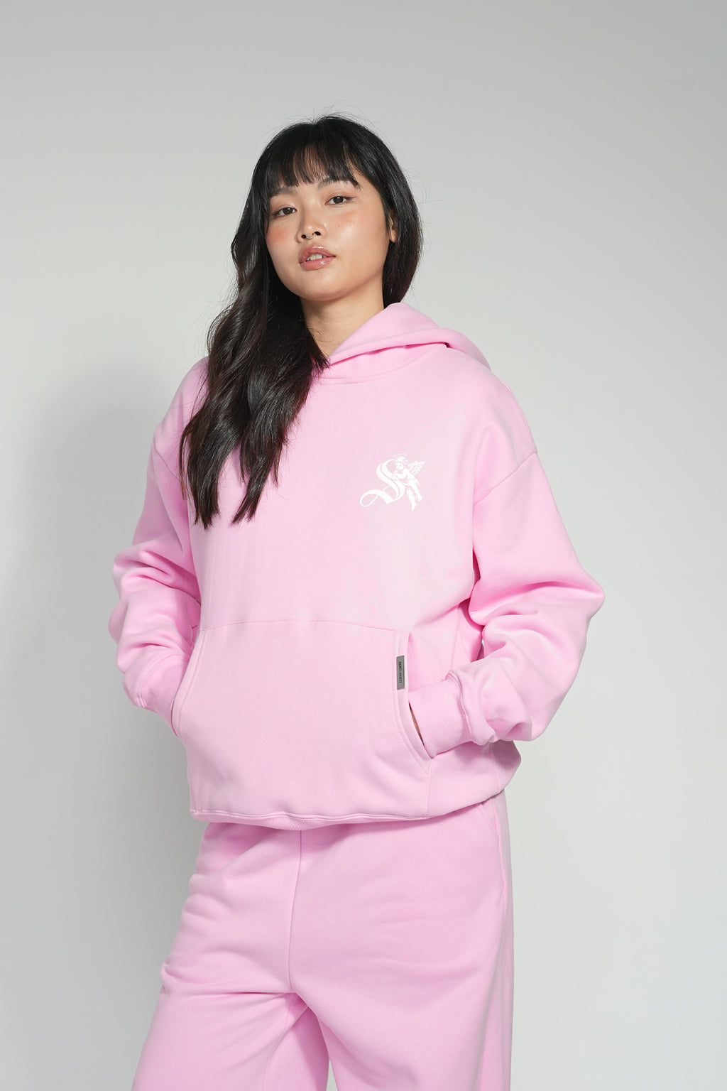 SAINTSVILLE HOODIE - BLUSH