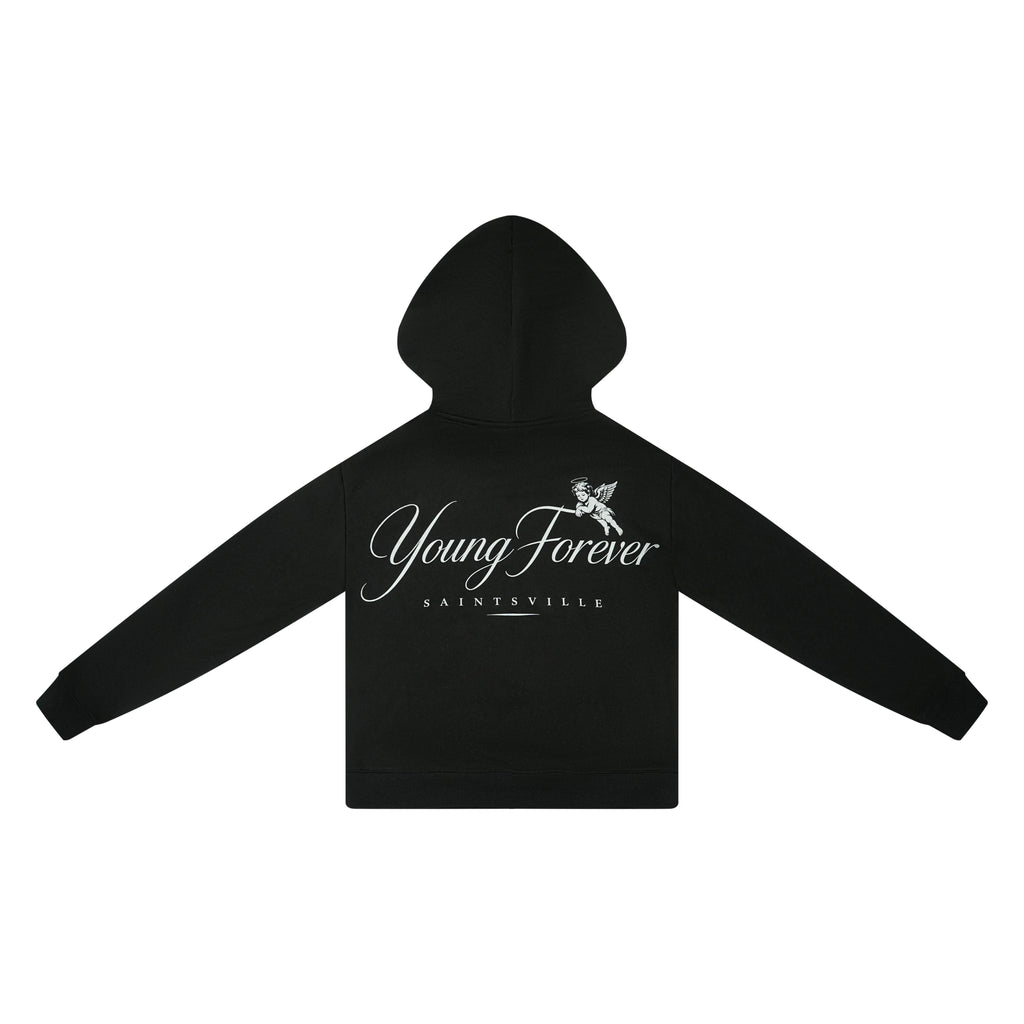 SAINTSVILLE HOODIE - SAINT BLACK