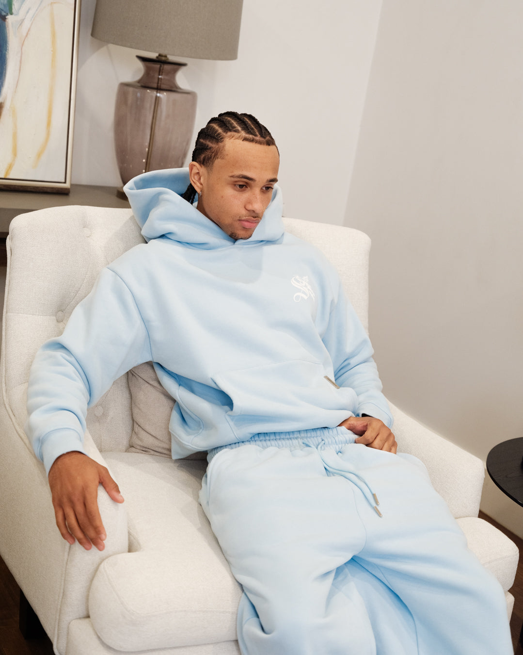SAINTSVILLE HOODIE - YOUNG BLUE